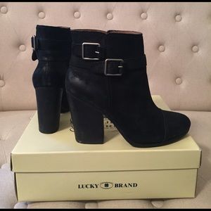 Lucky Brand Laureen Ankle Boots EUC